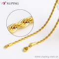 42884 Xuping Jewelry 2016 women necklace, 24k gold long chain necklace